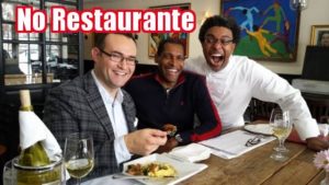 vocabulario de restaurante en portugués